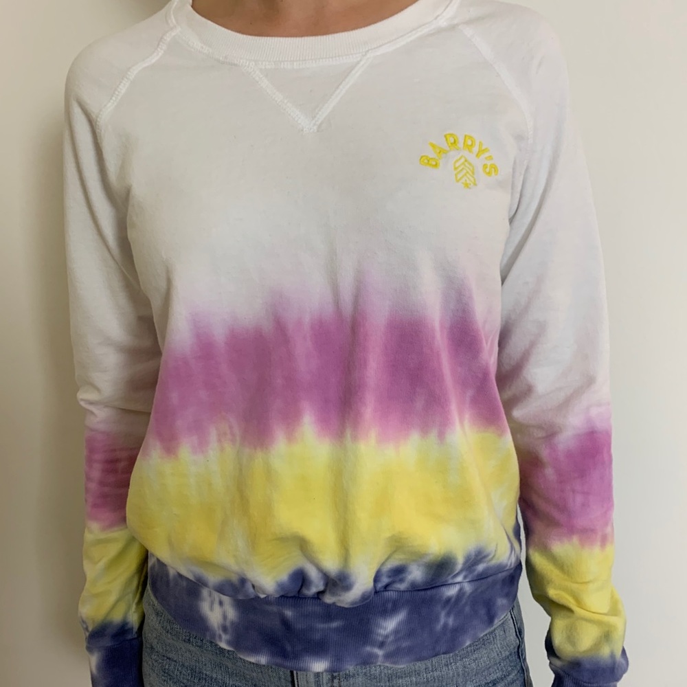 Barry’s Bootcamp Tie Dye Sweatshirt